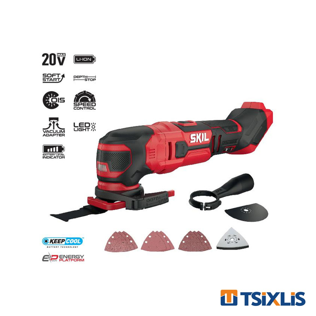SKIL 20V Battery Multitool (3620) MF1E3620CA (SOLO)