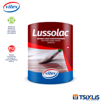 Βερνίκι Ξύλου Πολυουρεθάνης Διαλύτου  VITEX Lussolac 750ml