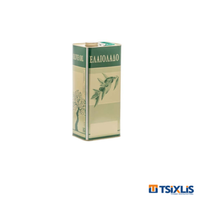 Δοχείο Λαδιού Μεταλλικό 5Lt (Ντενέκα)