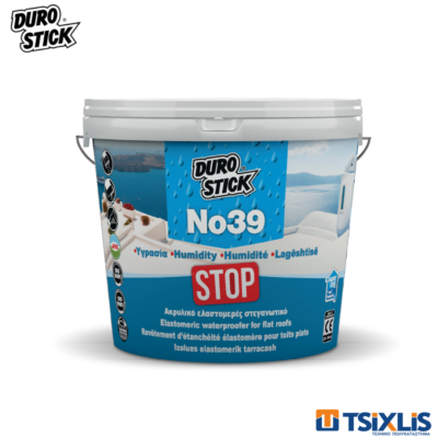 Eλαστομερές Στεγανωτικό Ταρατσών DUROSTICK No39 1kg - (Διάφορες Αποχρώσεις)