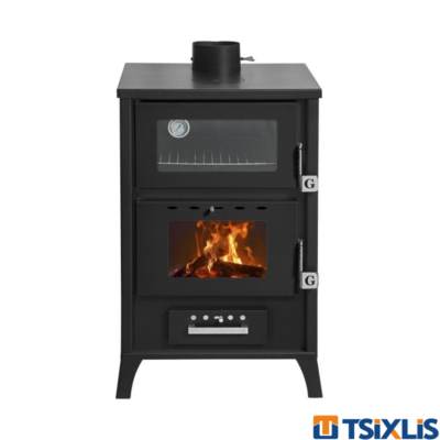 Σόμπα Ξύλου Με Φούρνο GEKAS METAL 22kW MG-500