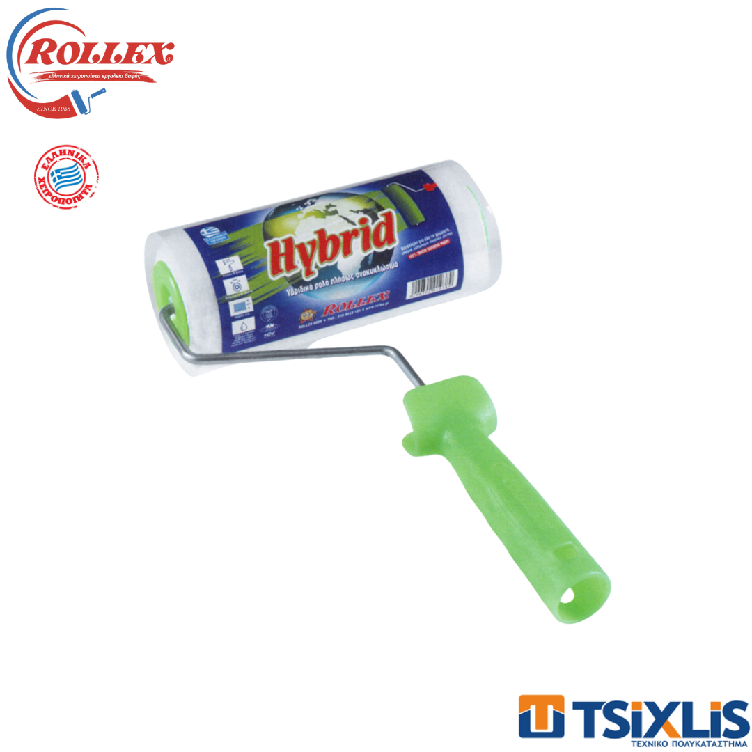 Ρολό Μάλλινο ROLLEX HYBRID Με Χερούλι - (No18)