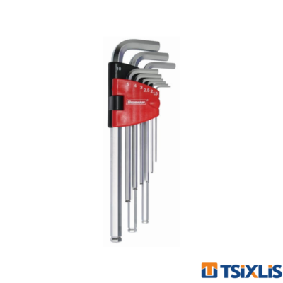 Σετ 9 Κλειδιά Άλλεν Turball Extra Long 9-23cm BENMAN - (70401)