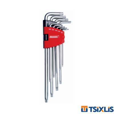 Σετ 9 Κλειδιά Άλλεν TORX 8-21cm BENMAN - (70402)