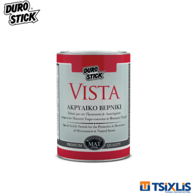 Βερνίκι Ματ Διαλύτου DUROSTICK VISTA 750ml