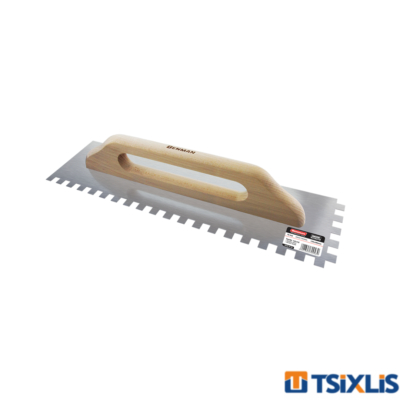 Σπάτουλα Πλακάδων 130x480mm με Δόντι BENMAN