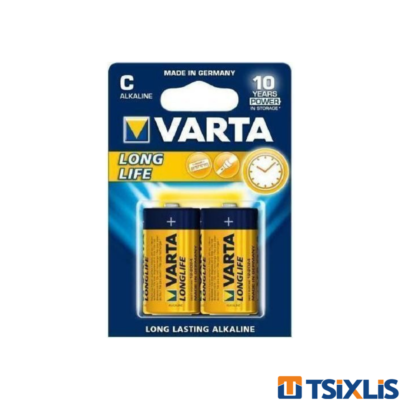 Αλκαλικές Μπαταρίες C VARTA