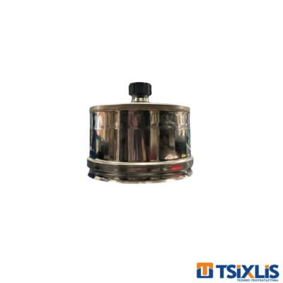 Τάπα Καθαρισμού Σόμπας INOX Φ130