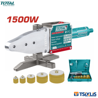 Θερμοκολλητικό Πλαστικών Σωληνών TOTAL 800-1500W- (TT328151)