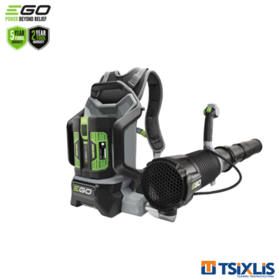 Φυσητήρας Επινώτιος EGO LB6002E "1020M3" & Μπαταρία 5.0Ah BA2800 & Ταχυφορτιστής CH5500E - (025-058)