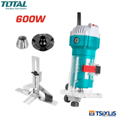 Ρούτερ Κουρευτικό Περιθωρίων TOTAL 600W - (TLT6001)