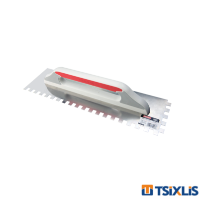 Μυστρί INOX με Πλαστική Λαβή 120x480mm με Δόντι BENMAN
