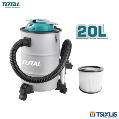 Σκούπα Στάχτης TOTAL 1200W / 20Lt - (TAVC12201)