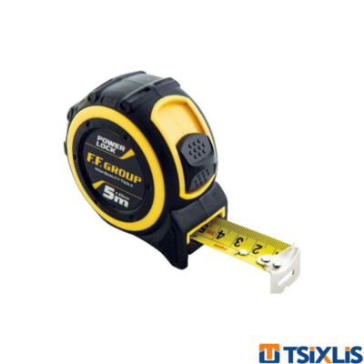Μέτρο Ρολό PowerLock 5m F.F. GROUP