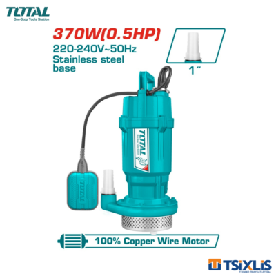 Υποβρύχια Αντλία TOTAL Ομβρίων Υδάτων 370W - (TWP63706)