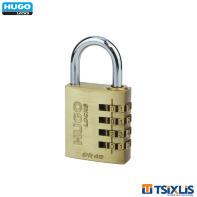 Λουκέτο Ορειχάλκινο Με Συνδυασμό BENMAN DR 40 HUGO - (60122)