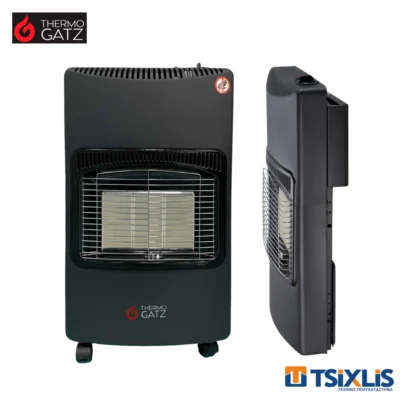 Σόμπα Υγραερίου  TG-FLD-4.2KW BLACK THERMOGATZ