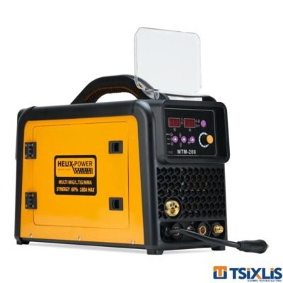 Ηλεκτροσυγκόλληση Helix Power MULTI MIG 200 SYNERGY 3 Σε 1 MIG/MAG-MMA 200A
