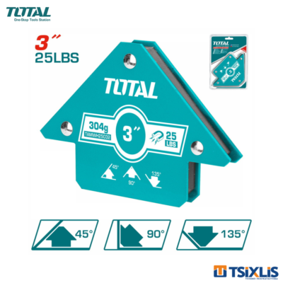 Μαγνητική Γωνία Συγκόλλησης TOTAL 3''/25Lbs - (TAMWH25032)