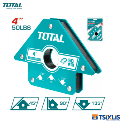 Μαγνητική Γωνία Συγκόλλησης TOTAL 4''/50Lbs - (TAMWH50042)
