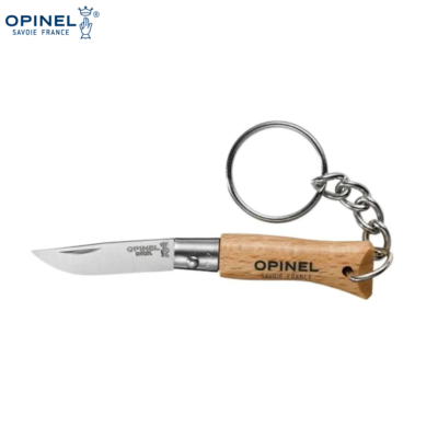 Σουγιάς INOX Με Μπρελόκ OPINEL Ξύλο - Νο2