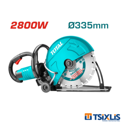 Κόφτης Δομικών Υλικών 2800W / Φ355mm TOTAL - (TPC9203556)