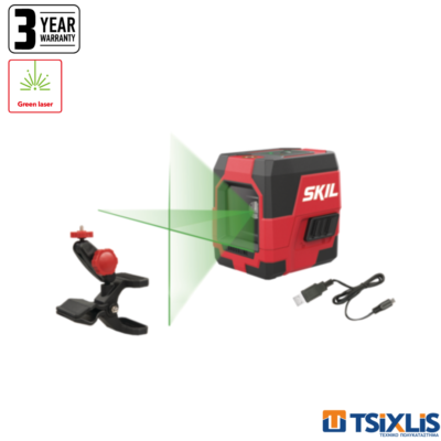 Αλφάδι Laser Σταυρού Skil 230V 1912ΑA - (MT1E1912AA)