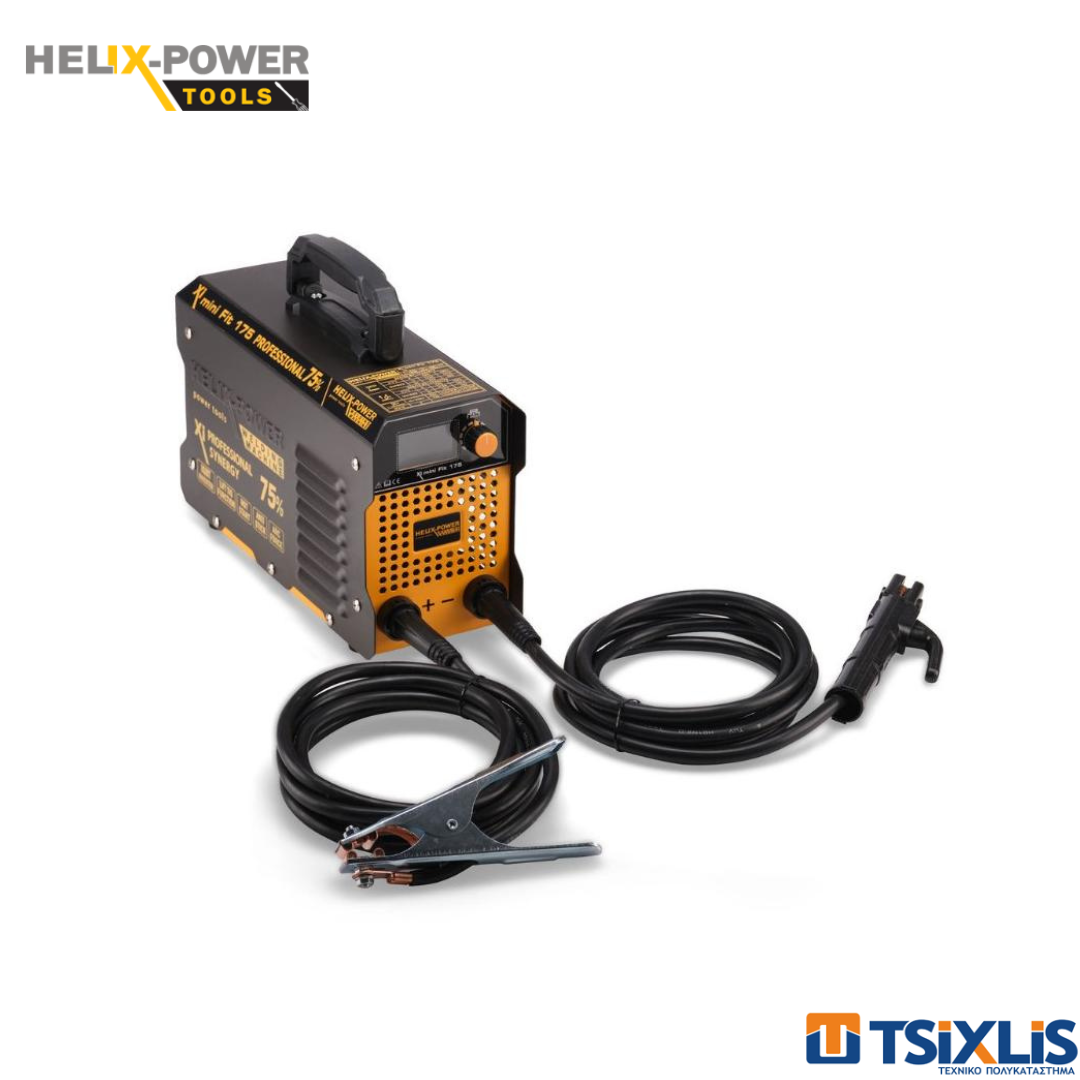 Ηλεκτροσυγκόλληση Helix Power Synergy XI MINIFIT 175A PROFESSIONAL - 75% - (75012500)