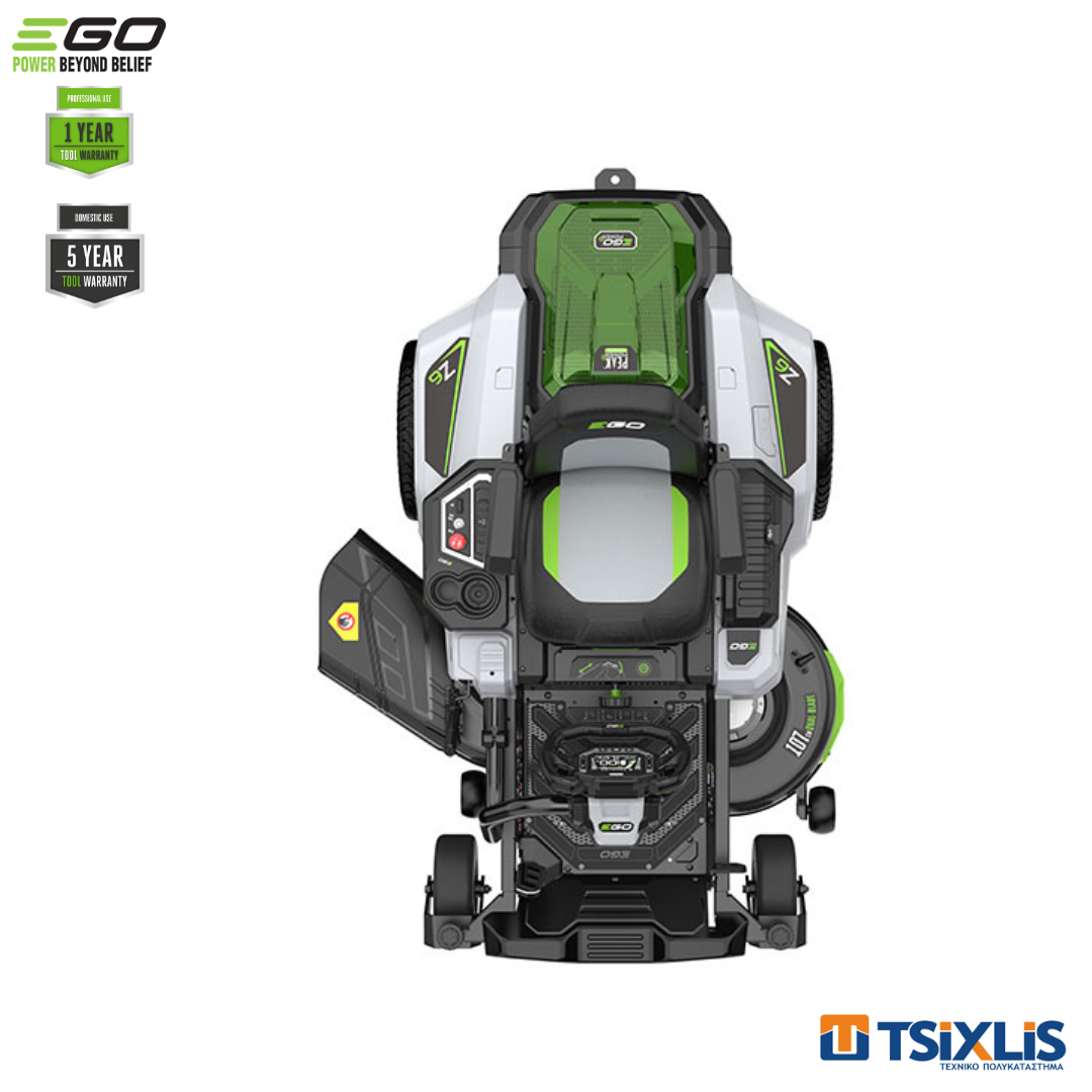 Σετ Χλοοκοπτικό EGO ZT4201E-S +2 Μπαταρίες EGO BA2800E 5.0Ah & BA5600ΤE 10,0Ah + Ταχυφορτιστής EGO CHV1600E - (025-138)