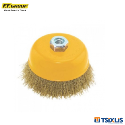 Συρματόβουρτσα Καμπάνα Με Πάσσο F.F.GROUP M14 / 85mm - (10723)