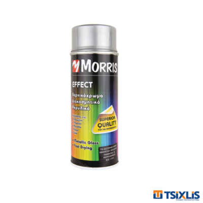 Spray Μεταλλιζέ Morris Ασημί Βερνικόχρωμα 400ml - (28545)