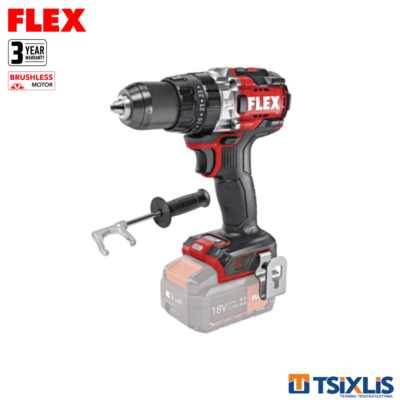 Κρουστικό Δραπανοκατσάβιδο Μπαταρίας 18v FLEX PD2G 18.0-EC FCC Solo - (515698)