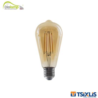 Λάμπα LED Ε27 8W 900Lm 230V 2700K DIOLAMP - (CONDI8WWAM)