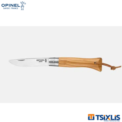 Σουγιάς Opinel Opiflex Inox Με Λαβή Από Ξύλο Ελιάς - Νο.6
