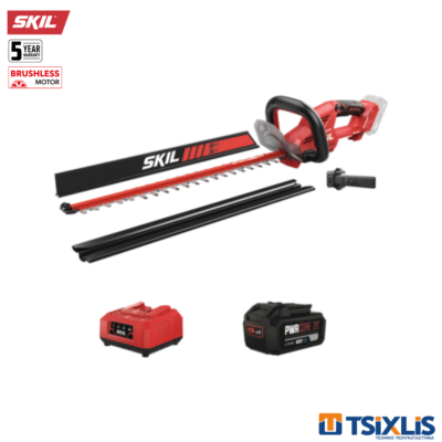 Σετ Ψαλίδι Μπορντούρας Μπαταρίας 20v SKIL 55cm 0440CA & Μπαταρία 1x4.0Ah & Φορτιστή 2.4Α - (D00498)
