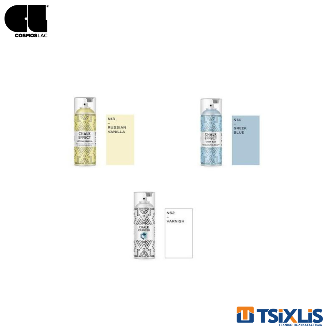 Spray Greek Blue COSMOS LAC CHALK EFFECT No14 400ml