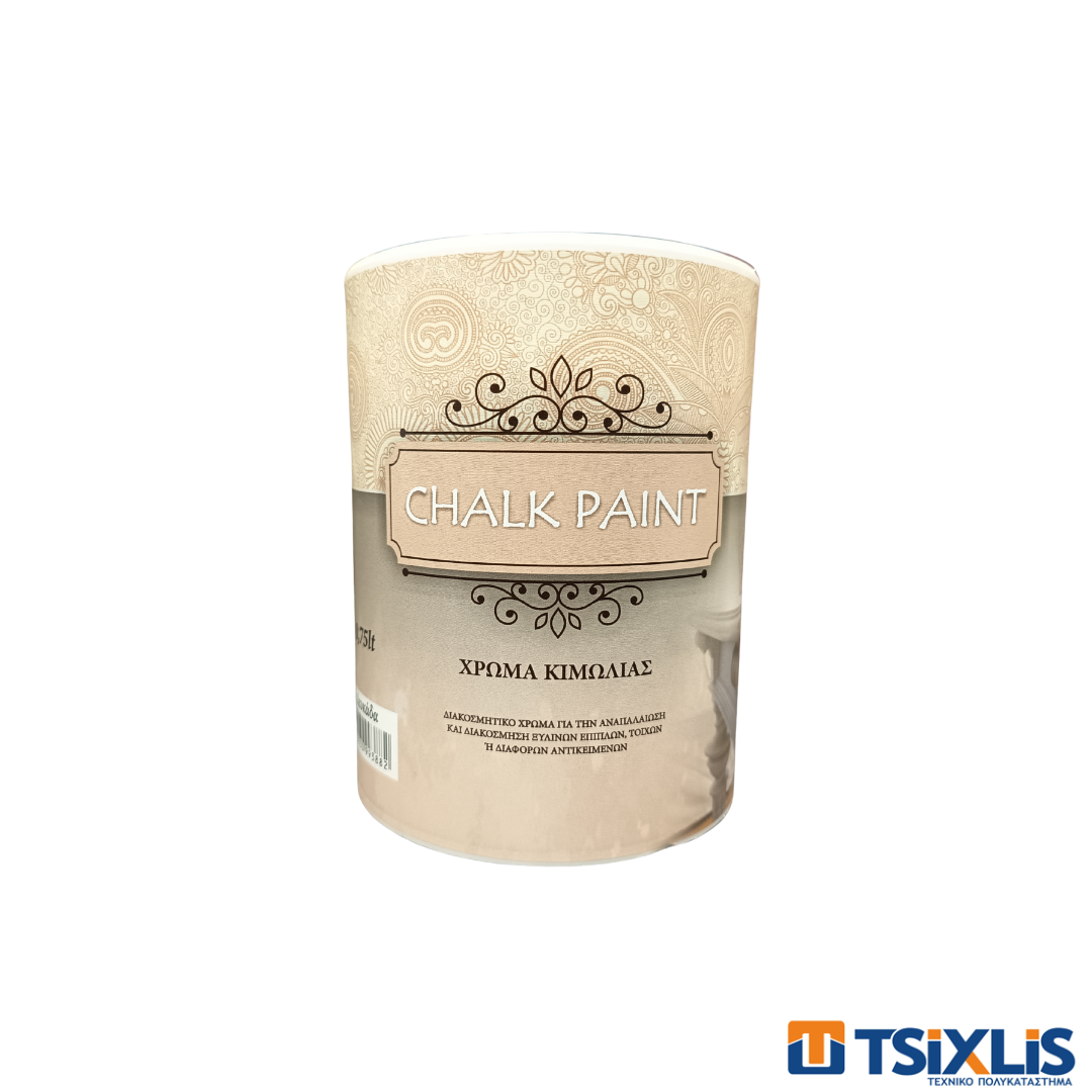 Χρώμα Κιμωλίας CHALK PAINT Λευκό 750ml