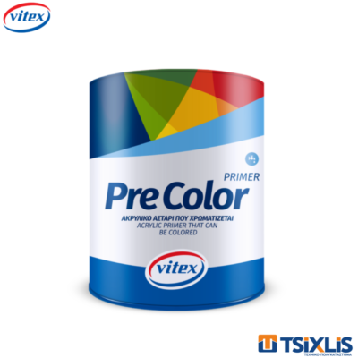 Ακρυλικό Αστάρι Νερού 100% VITEX PREECOLOR Λευκό 750ml