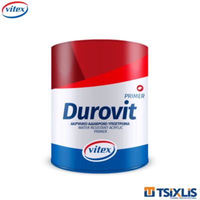 Ακρυλικό Αδιάβροχο Αστάρι Διαλύτου VITEX DUROVIT 5L