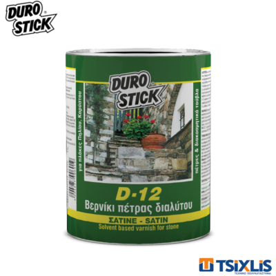 Ακρυλικό Βερνίκι Πέτρας Διαλύτου DUROSTICK D-12 4Lt