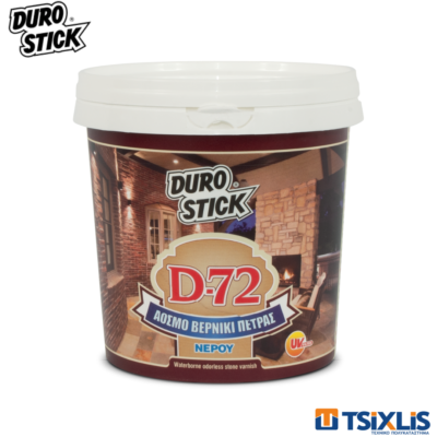 Άοσμο Βερνίκι Πέτρας Νερού DUROSTICK D-72 2,5Lt