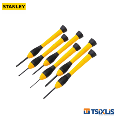 Σετ Κατσαβίδια Ωρολογοποιών STANLEY 6τμχ. - (0-66-52)