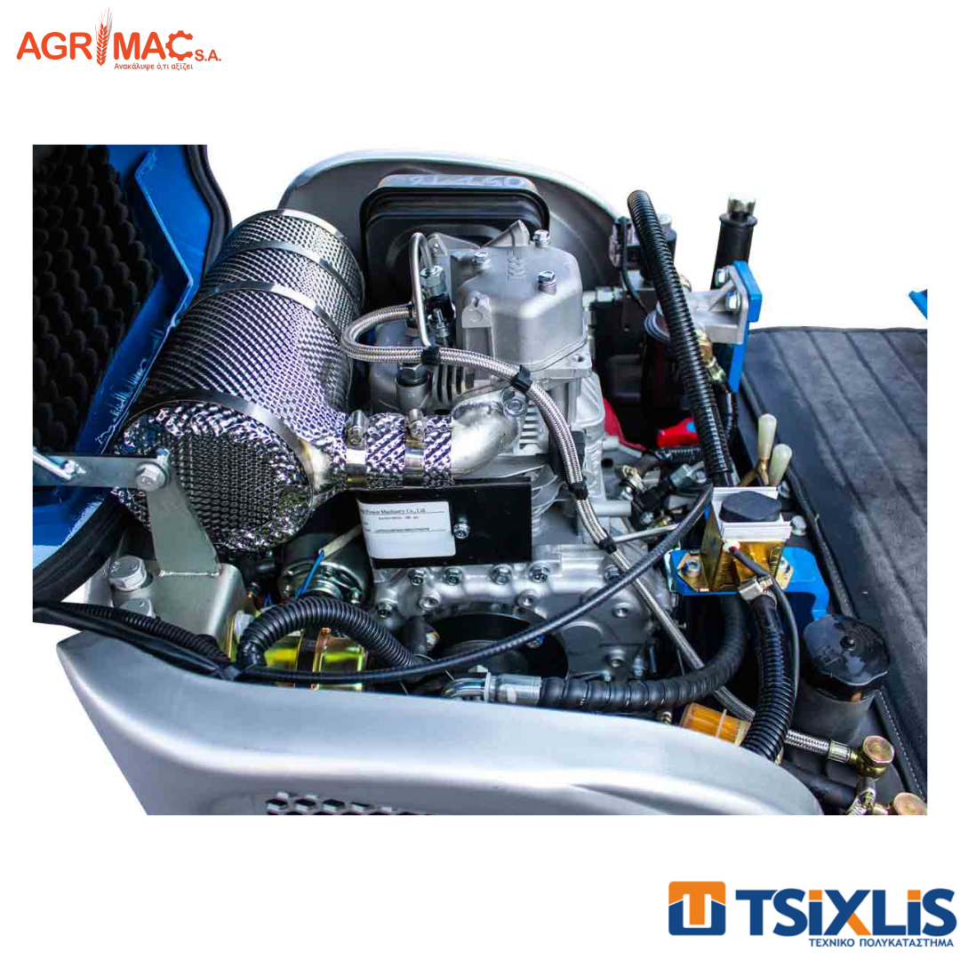 Εκσκαφέας Ερπυστριοφόρος AGRIMAC 1000KG GRAECUS EB10-XL & Κινητήρας DIESEL KOOP 12hp KD192