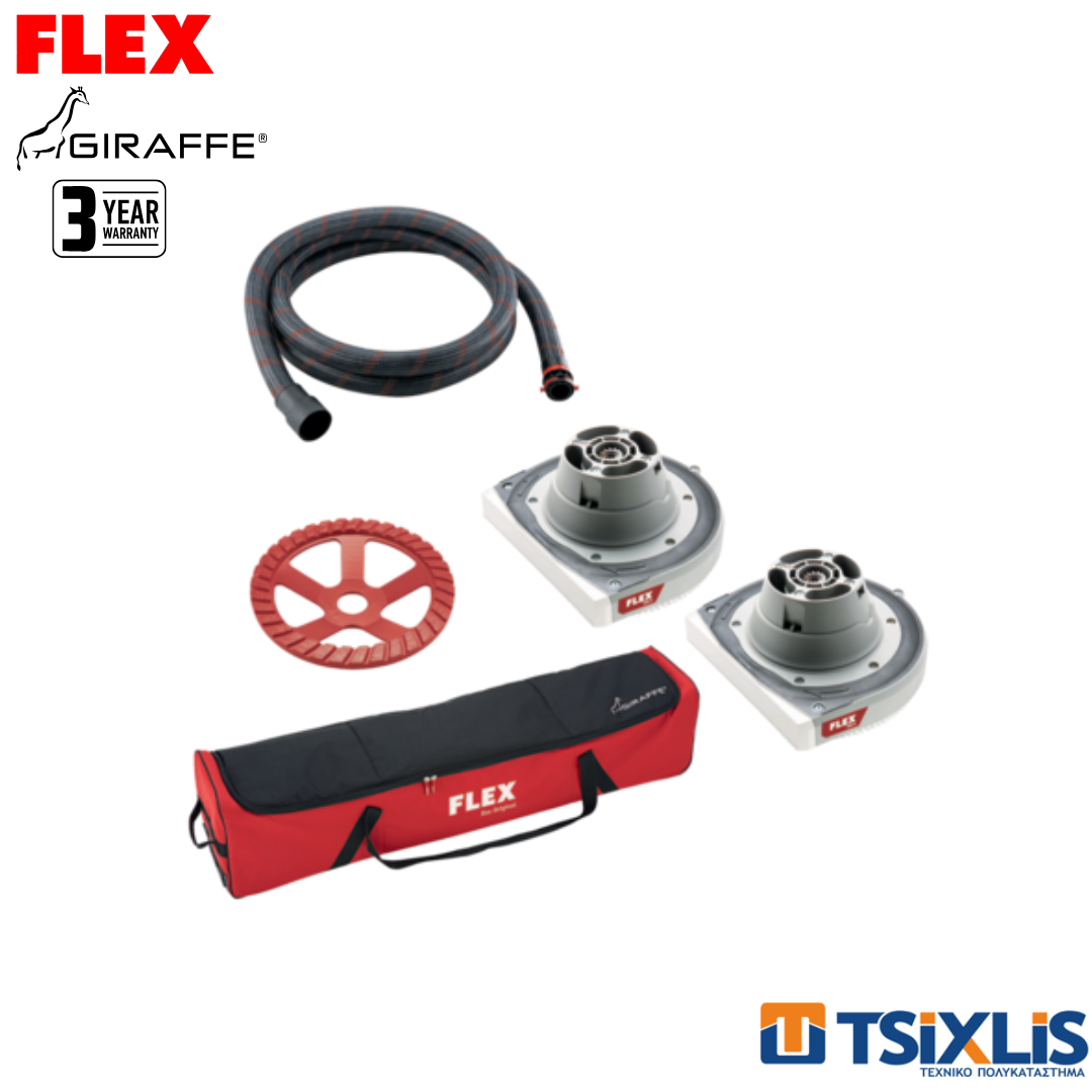 Τριβείο Τοίχου Καμηλοπάρδαλη FLEX 1010W GDE-10 TURBO JET - (504203)