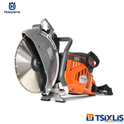 Κόφτης Δομικών Υλικών Βενζινοκίνητος 4.8Kw HUSQVARNA K970 RESCUE