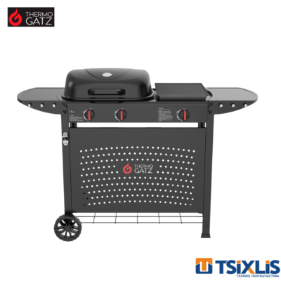 Ψησταριά Υγραερίου THERMOGATZ GS GRILL PLANCHA 2 Εστιών Q22GL3 - (03.313.435)