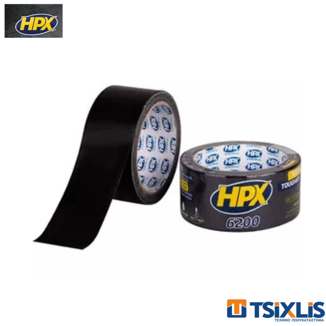 Υφασμάτινη Ταινία HPX 6200 Μαύρη 48mm x 5m CS5005