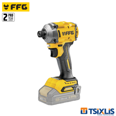 Παλμικό Κατσαβίδι Μπαταρίας 18v F.F.G 198Nm ID-198 PRO SOLO - (10252)