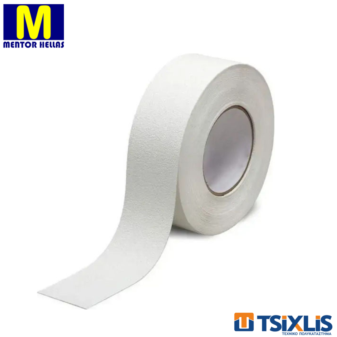 Ταινία Αντιολισθητική MENTOR ANTI SLIP TAPE 50mm x 5m Λευκή