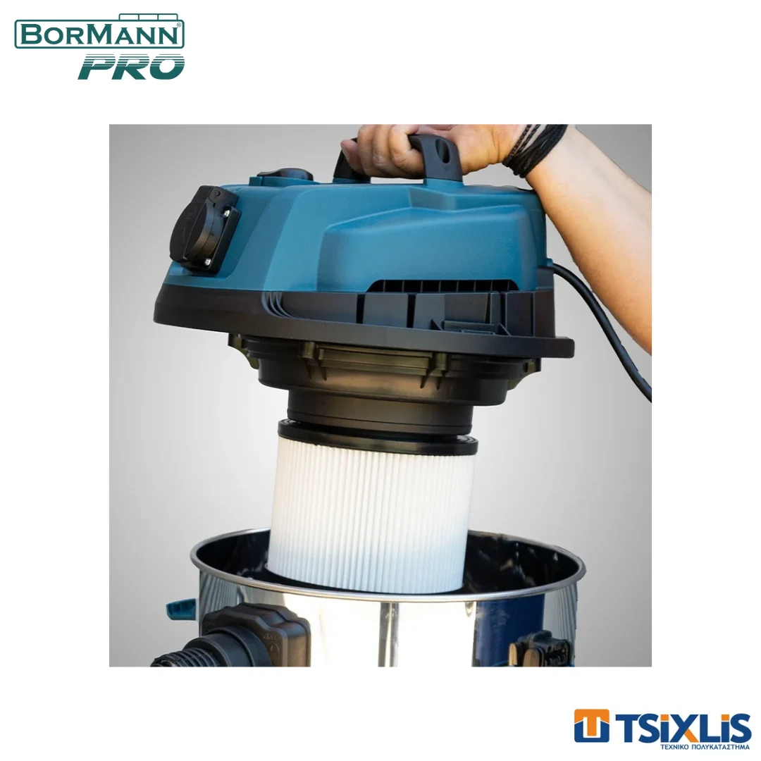 Σκούπα Υγρών & Στερεών 1400w BORMANN PRO 30Lt - (BVC3410) - Image 3